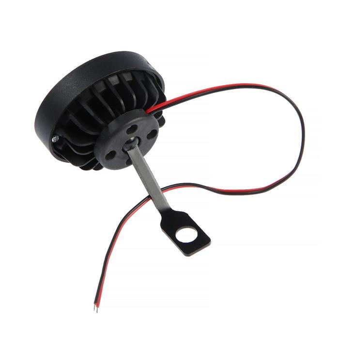 Фара cветодиодная для мототехники, 4 LED, IP67, 3 Вт, направленный свет, набор 2 шт Фара cветодиодная для мототехники, 4 LED, IP67, 3 Вт, направленный свет, набор 2 шт