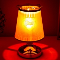 Аромасветильник сенсорный "Сердце" G9 35Вт золото 13х13х20 см RISALUX Аромасветильник сенсорный "Сердце" G9 35Вт золото 13х13х20 см RISALUX