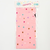 Скатерть «Единорожка» со звёздами, 137х137 см. Скатерть «Единорожка» со звёздами, 137х137 см.