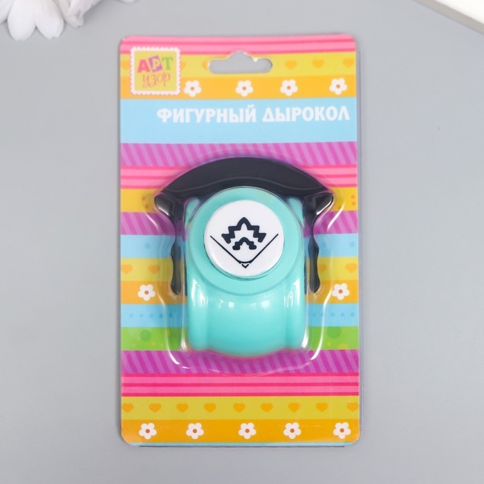 Дырокол фигурный Дырокол фигурный "Вспышка" d=2,5 см МИКС 4,2х6,7х7,7 см