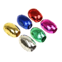 Лента упаковочная металлизированная, ассорти, набор 6 шт., 0,5 см х 10 м Лента упаковочная металлизированная, ассорти, набор 6 шт., 0,5 см х 10 м