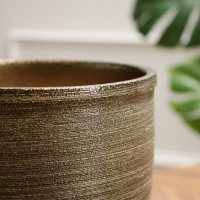 Горшок цветочный "Золото" с поддоном, 5л Горшок цветочный "Золото" с поддоном, 5л