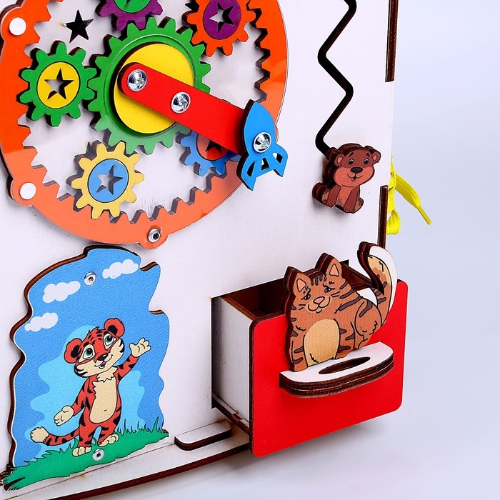 Бизидом вращающийся, со светом &laquo;Дракоша&raquo;, 31 &times; 38 &times; 38 см