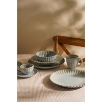 Блюдо для подачи SL Home &laquo;Эхо Крита&raquo;, d=20 см, цвет голубой