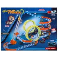 Автотрек «Супер скорость», 2 машинки в комплекте, работает от батареек Автотрек «Супер скорость», 2 машинки в комплекте, работает от батареек