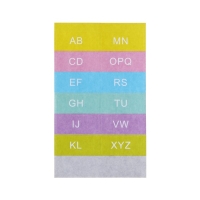 Папка на резинке А6, 12 отделений, узоры, розовая пастель Папка на резинке А6, 12 отделений, узоры, розовая пастель