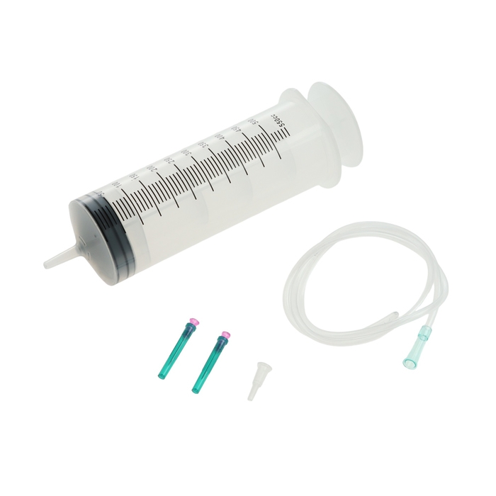 Шприц технический для откачки жидкости, 500 мл, трубка 100 см Шприц технический для откачки жидкости, 500 мл, трубка 100 см