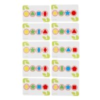 Настольная игра. Повтори по образцу &laquo;Гусеница&raquo;