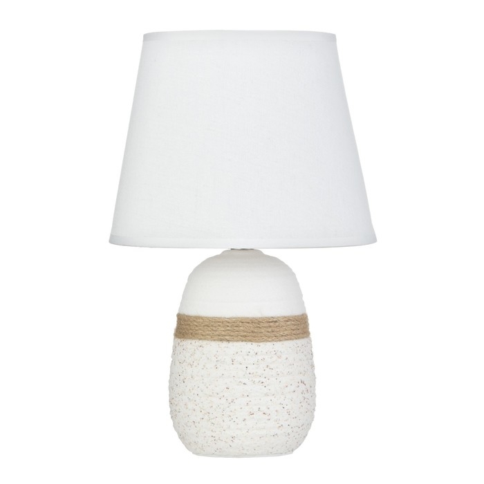 Настольная лампа "Ренди" Е14 40Вт белый 20х20х32 см RISALUX