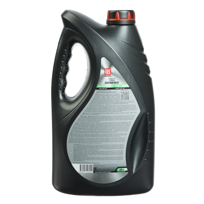 Моторное масло Лукойл Genesis Armortech JP 5W-30, API SN/RC, синтетическое, 4 л 3149902 Моторное масло Лукойл Genesis Armortech JP 5W-30, API SN/RC, синтетическое, 4 л 3149902