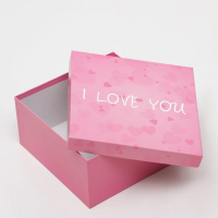 Набор коробок 6 в 1 "Признание в любви", 25,5 х 25,5 х 13 - 16 х 16 х 8 см