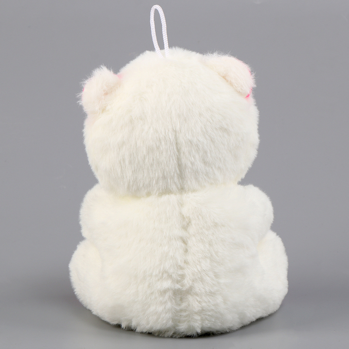 Мягкая игрушка &laquo;Мишутка с сердцем&raquo;, цвет красный