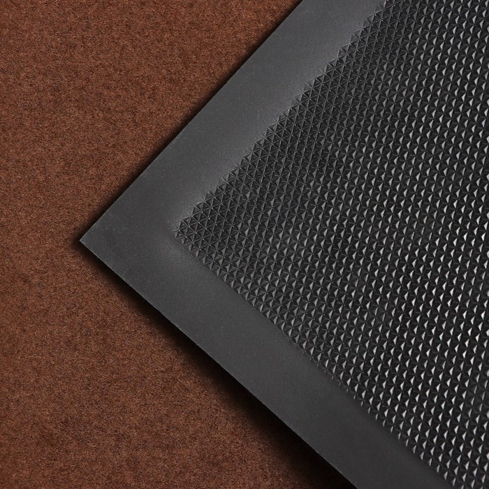 Коврик влаговпитывающий Tuff, 40&times;60 см, цвет коричневый