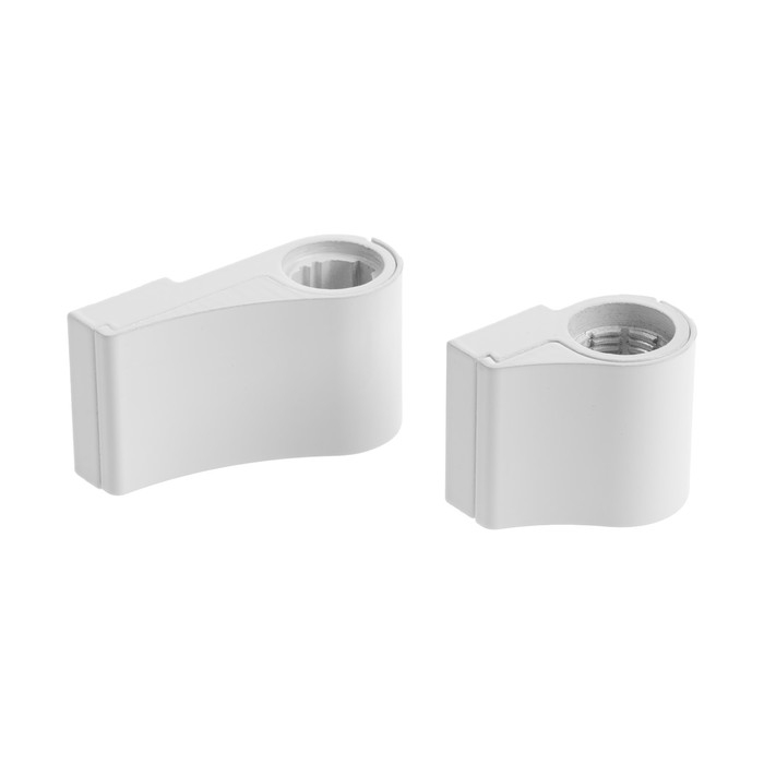 Петля для алюминиевой двери, до 120 кг, двухсекционная, белая Петля для алюминиевой двери, до 120 кг, двухсекционная, белая