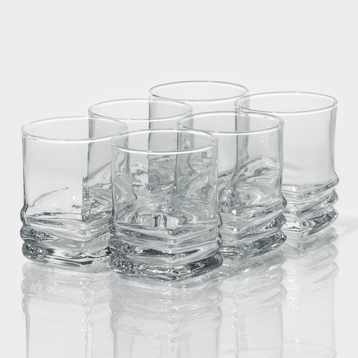 Набор стопок &laquo;Элеган&raquo;, 70 мл, 5&times;6,2 см, 6 шт