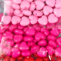 Бусины для творчества пластик "Ягодные цвета" набор 4 цвета х 20 гр 0,6х1х1 см Бусины для творчества пластик "Ягодные цвета" набор 4 цвета х 20 гр 0,6х1х1 см