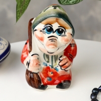 Сувенир &laquo;Буся&raquo;, гжель, цвет, 12х8 см