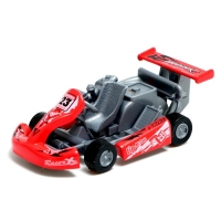 Машина металлическая «Картинг», инерция, цвет МИКС Машина металлическая «Картинг», инерция, цвет МИКС