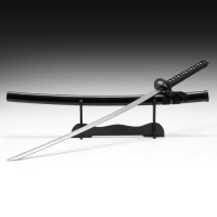 Сувенирное оружие "Катана Минору" 100 см, чёрный глянец Сувенирное оружие "Катана Минору" 100 см, чёрный глянец