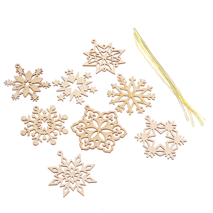 Заготовки для творчества на новый год «Набор снежинок» Заготовки для творчества на новый год «Набор снежинок»