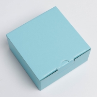 Коробка подарочная складная, упаковка, &laquo;Тиффани&raquo;, 15 х 15 х 7 см