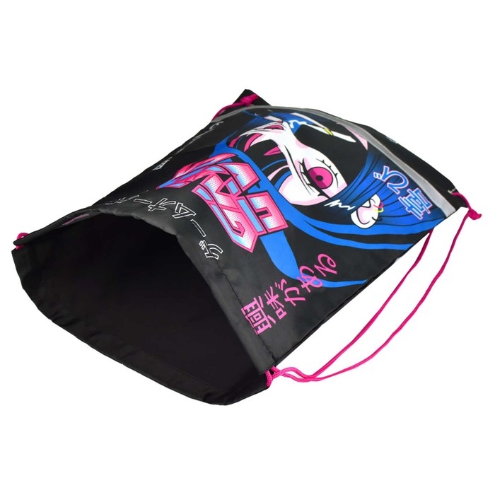 Мешок для обуви 480 х 360 мм, Феникс, сублимация, светоотражающая полоса, Мешок для обуви 480 х 360 мм, Феникс, сублимация, светоотражающая полоса, "Кибер-аниме"