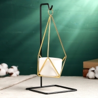 Горшок на подставке подвесной, 28х12х12см