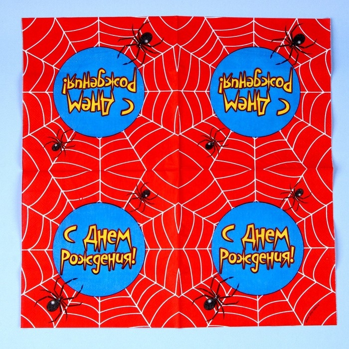 Набор для праздника &laquo;С днём рождения. Паутина&raquo;