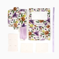 Коробка под 6 конфет с ячейками &laquo;Расцветай&raquo; 14.5 х 9.5 х 3.5 см