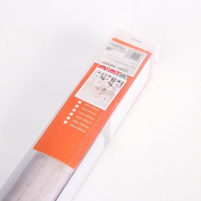 Штора рулонная &laquo;Тюльпаны белые&raquo;, 90&times;200 см (с учётом креплений 3,5 см)