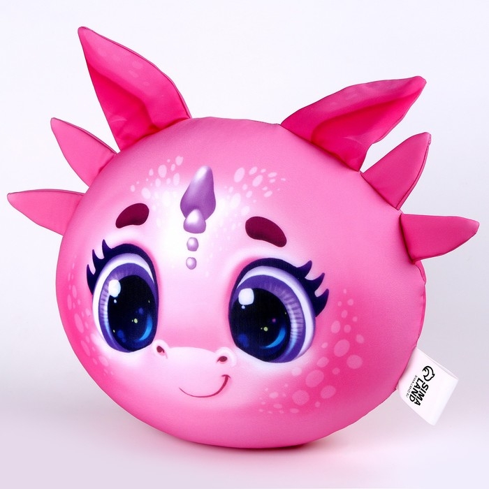 Антистресс-подушка &laquo;Дракончик&raquo;, розовый