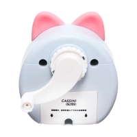 Точилка механическая с контейнером, Ушки серый/белый Точилка механическая с контейнером, Ушки серый/белый