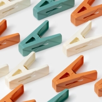 Прищепки бельевые Доляна, 20 шт, верёвка бельевая 13 м, 6,5×2,3 см, ширина низа 3,8 см Прищепки бельевые Доляна, 20 шт, верёвка бельевая 13 м, 6,5×2,3 см, ширина низа 3,8 см