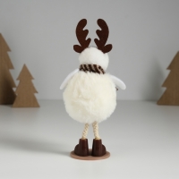 Сувенир текстиль "Олень с сердечком, в шарфике" 6х7,3х17 см Сувенир текстиль "Олень с сердечком, в шарфике" 6х7,3х17 см