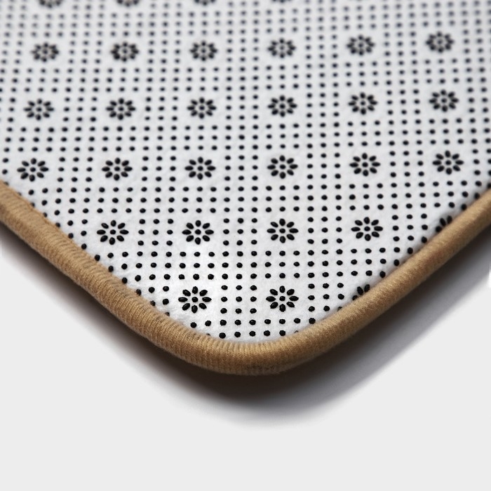 Коврики для ванной и туалета Доляна Lightning, 2 шт: 40×50 см, 50×80 см, цвет бежевый Коврики для ванной и туалета Доляна Lightning, 2 шт: 40×50 см, 50×80 см, цвет бежевый