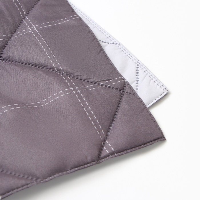 Покрывало LoveLife 1,5 сп Cage: grey 150*210&plusmn;5см, микрофайбер, 100% п/э