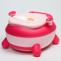 Горшок детский «Звезда», цвет розовый Горшок детский «Звезда», цвет розовый