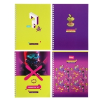 Тетрадь 60 листов в клетку на гребне "Дети интернета", обложка мелованный картон, блок офсет, МИКС Тетрадь 60 листов в клетку на гребне "Дети интернета", обложка мелованный картон, блок офсет, МИКС