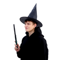Набор для магии «Юный волшебник» (головной убор + палочка) Набор для магии «Юный волшебник» (головной убор + палочка)