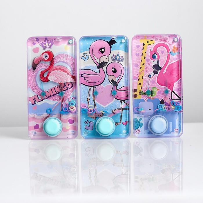 Водная игра с колечками &laquo;Фламинго&raquo;, вид МИКС