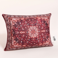 Подушка - антистресс &laquo;Ковёр&raquo;, бордовая