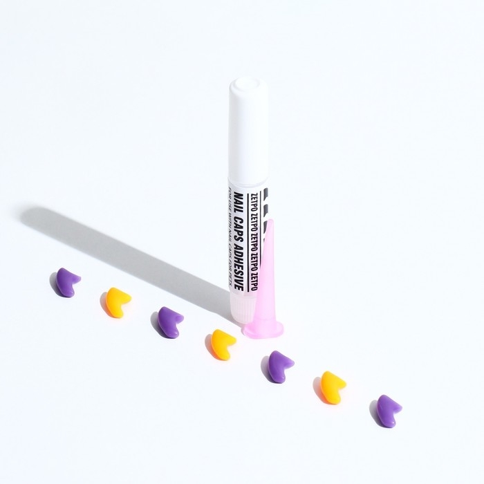 Когти накладные Когти накладные "Дуэт-Антицарапки" (20 шт), размер S, оранжевые-фиолетовые