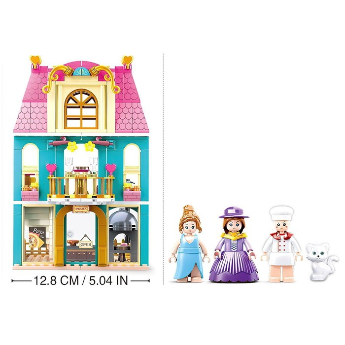 Конструктор Розовая Мечта &laquo;Дом&raquo; 287 деталей