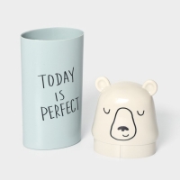 Футляр для зубной щётки и пасты «Ушастик», 7×4,5×19 см, цвет МИКС Футляр для зубной щётки и пасты «Ушастик», 7×4,5×19 см, цвет МИКС