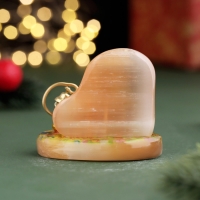 Сувенир "Прекрасной жизни! 2025", с колокольчиком, селенит, 6х6х4,5 см Сувенир "Прекрасной жизни! 2025", с колокольчиком, селенит, 6х6х4,5 см