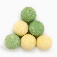 Подарочный набор косметики &laquo;С Новым Годом!&raquo;, бомбочки для ванны, 6 х 20 г, аромат яблока, ЧИСТОЕ СЧАСТЬЕ