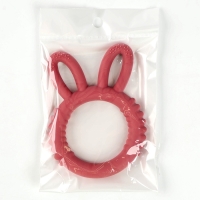 Прорезыватель силиконовый для зубов &laquo;Зайка&raquo;, детский, цвета МИКС