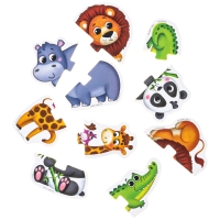 Мягкий пазл для малышей &laquo;Африка&raquo;, 5 пазлов, Крошка Я