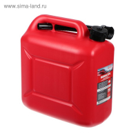 Канистра 3ton PROFI, КРАСНАЯ для топлива + крышка и лейка, 10 л Канистра 3ton PROFI, КРАСНАЯ для топлива + крышка и лейка, 10 л