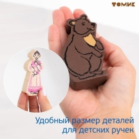 Конструктор «Сказки. Маша и медведь», 17 деталей Конструктор «Сказки. Маша и медведь», 17 деталей